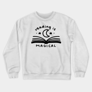 Reading is magical Crewneck Sweatshirt